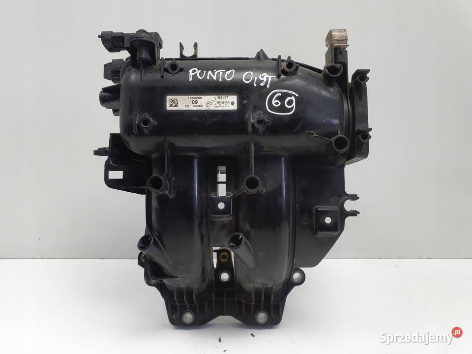 Fiat Punto 09 T TwinAir KOLEKTOR SSĄCY 2299382 Rudka