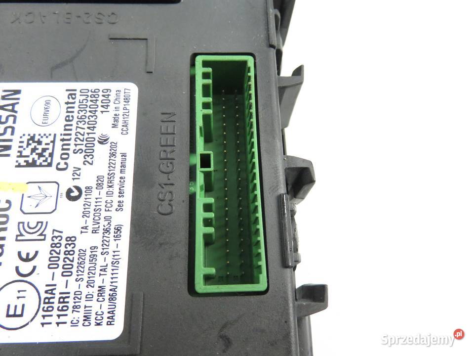 MODUŁ BCM INFINITI Q50 284B14GR0C Skrzynki bezpieczników