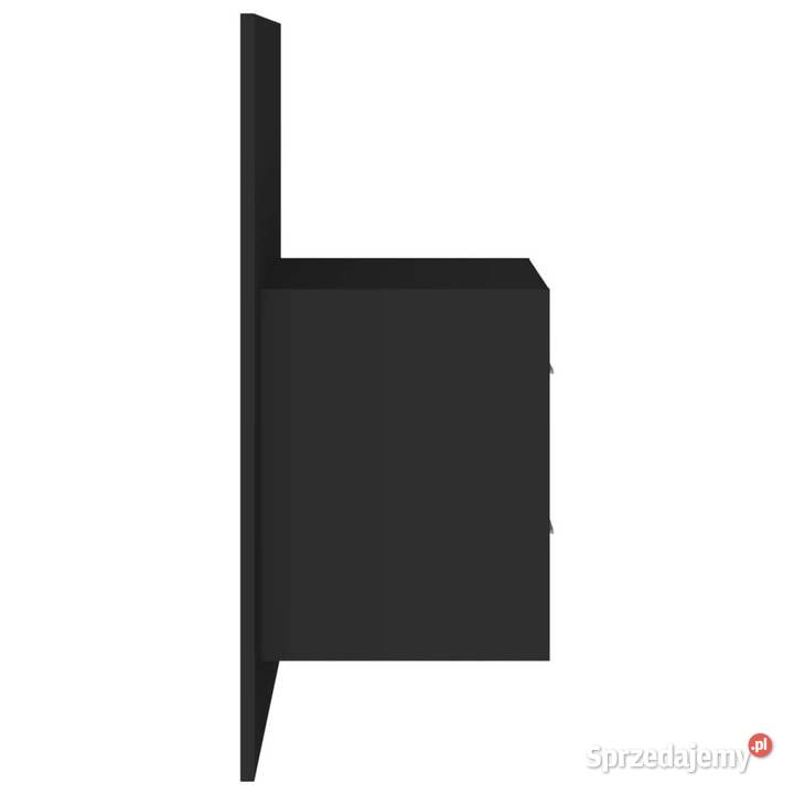 Szafka nocna ścienna czarna WM810991 Warszawa