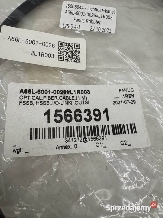 Fanuc A66L60010026L1R003 Światłowód Warszawa