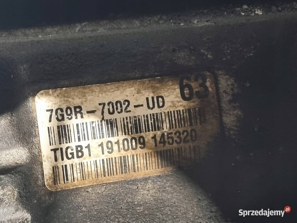 SKRZYNIA BIEGÓW Ford S 20 TDCI 140 QXWA QXWB lubelskie Chełm sprzedam