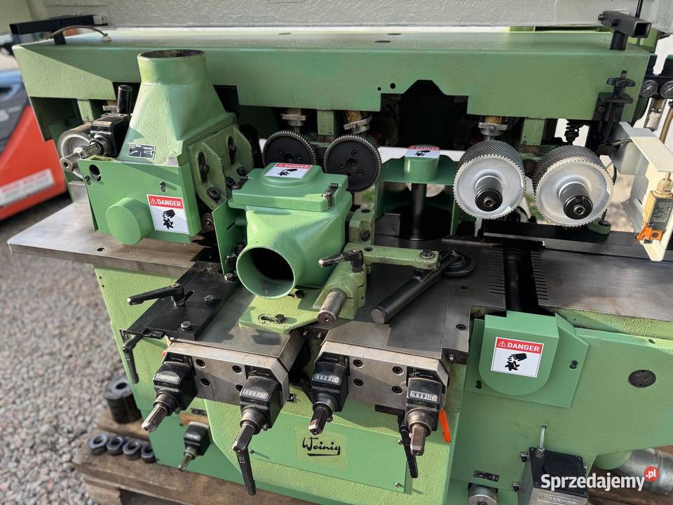 Strugarka czterostronna WEINIG PROFIMAT 22N Produkcja Kalwaria Zebrzydowska