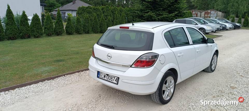 Opel Astra H 17cdti 2009r 197 przebiegu łódzkie Zelów