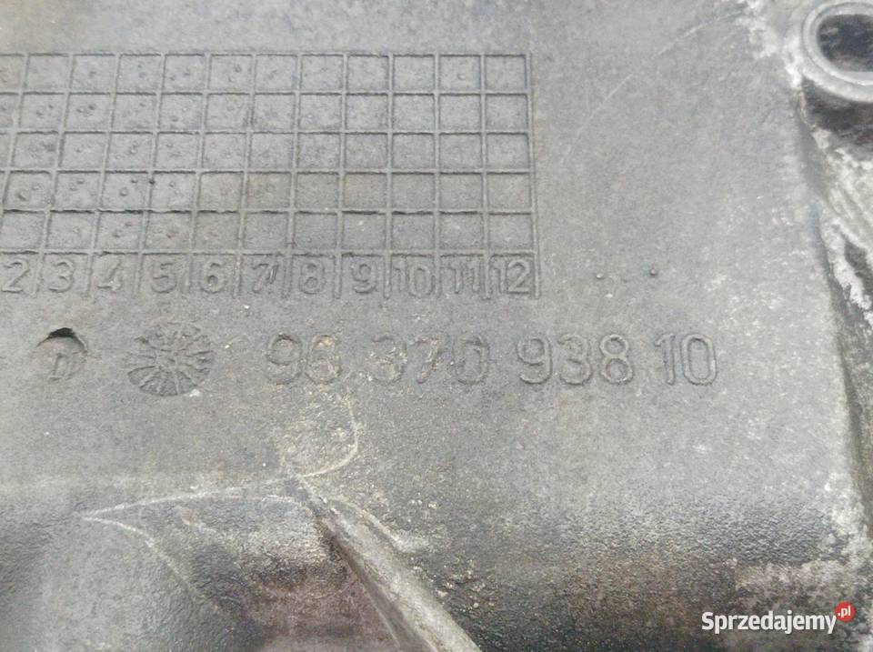 MISKA OLEJOWA 9637093810 20 16V Citroen C5 I Smarowanie silnika