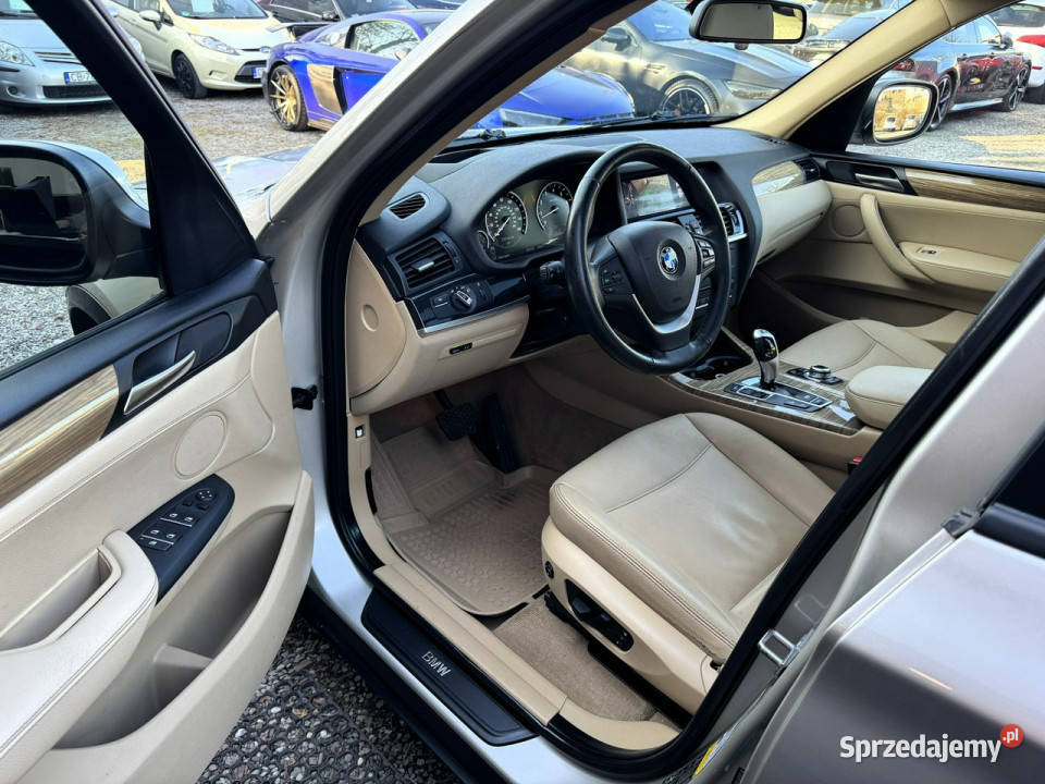 BMW X3 LED Klima Navi Temp Asystent Pasa 4x czujnik deszczu Bydgoszcz