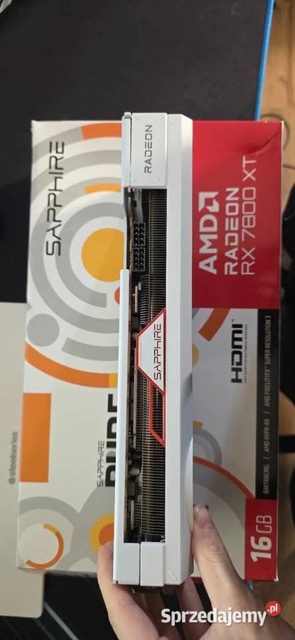 Saphire RX 7800 XT 16GB mocna karta do gier Jastrzębie-Zdrój