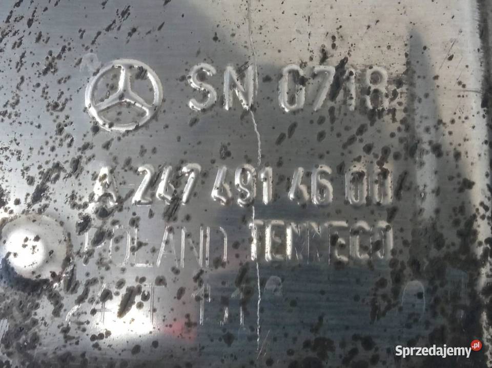 TŁUMIK A2474914600 WYDECH KOŃCOWY 13 B Mercedes
