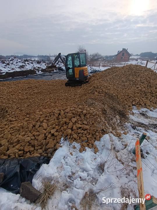 Utwardzenia terenu podbudowy bruki usługi Czeladź