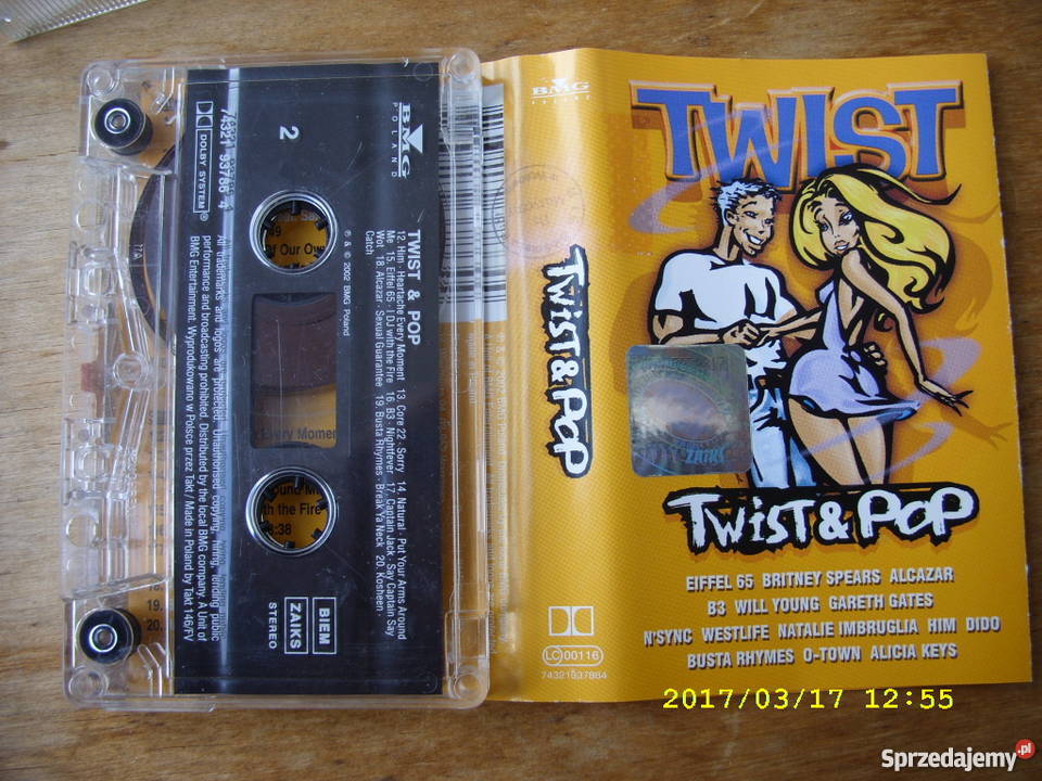 DANCE kaseta TWIST TOP Wołów