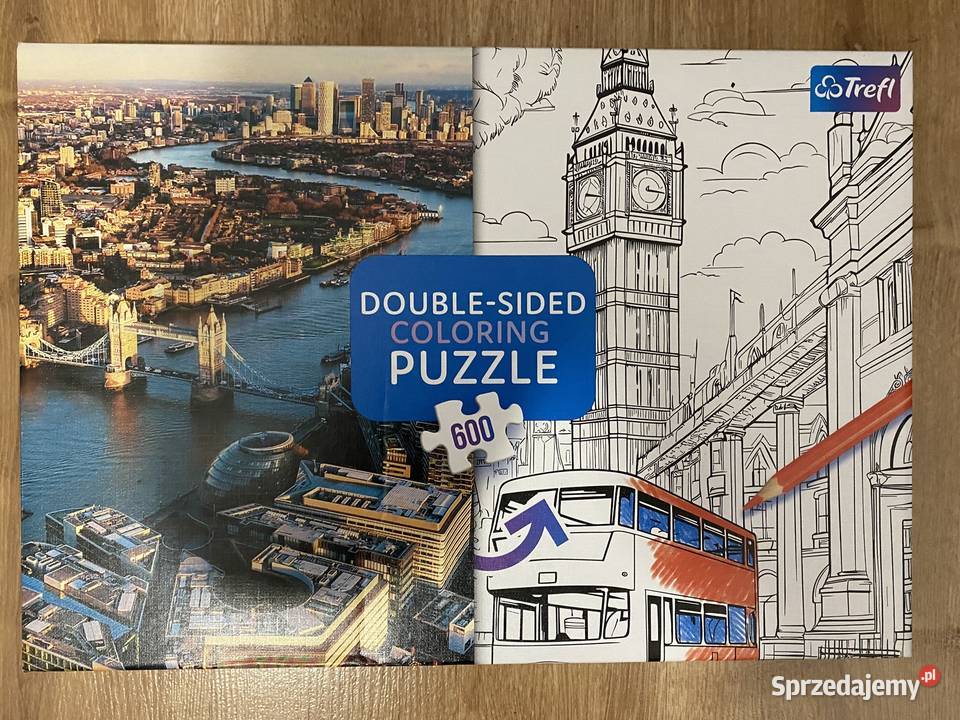 Puzzle dwustronne Londyn 600 Puzzle śląskie Bytom sprzedam