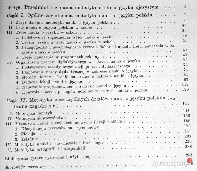 Metodyka nauki o języku polskim Michał Jaworski Chełm sprzedam