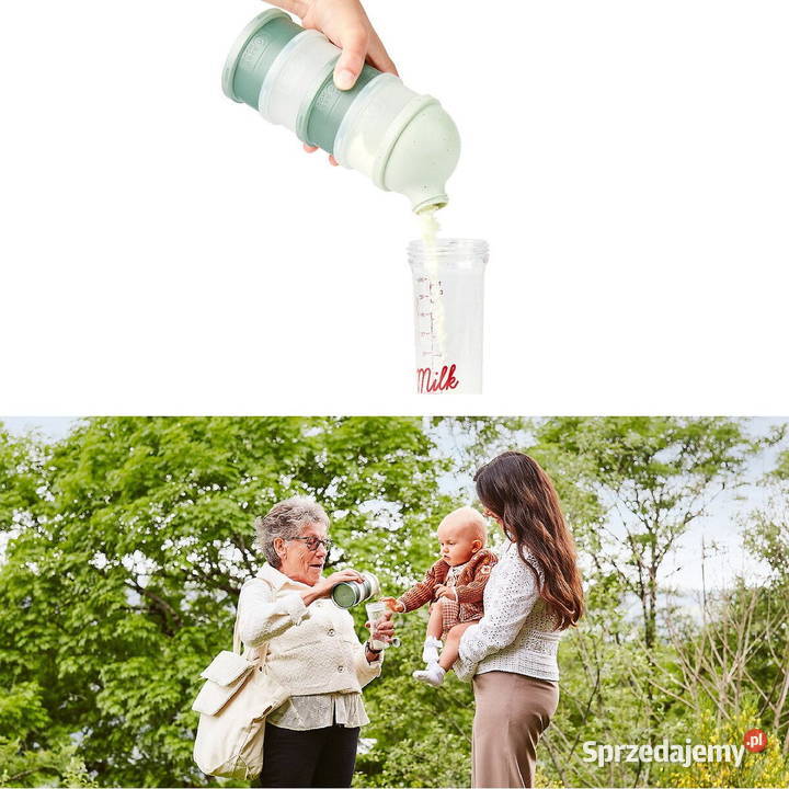 Pojemnik na mleko pudełka na przekąski 360ml Poznań