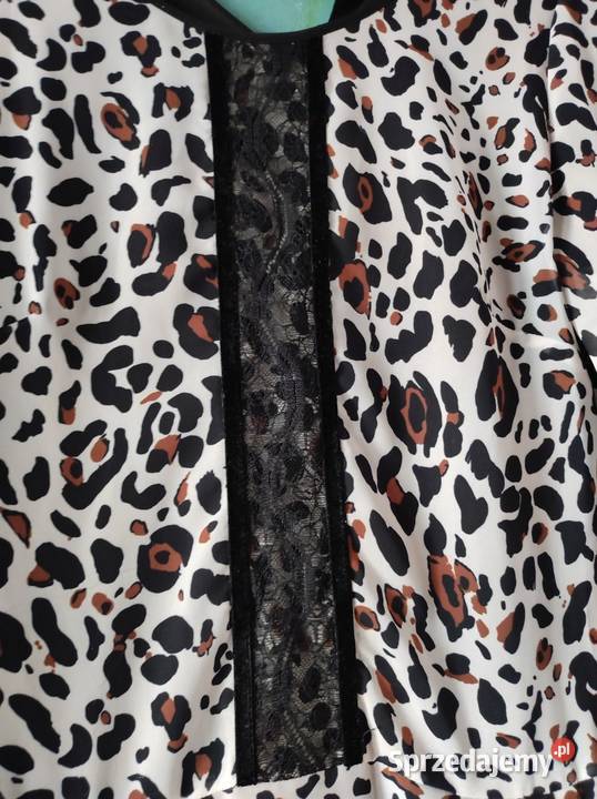 zwiewna szyfonowa panterka koronkowa zwierzęca świętokrzyskie Kielce