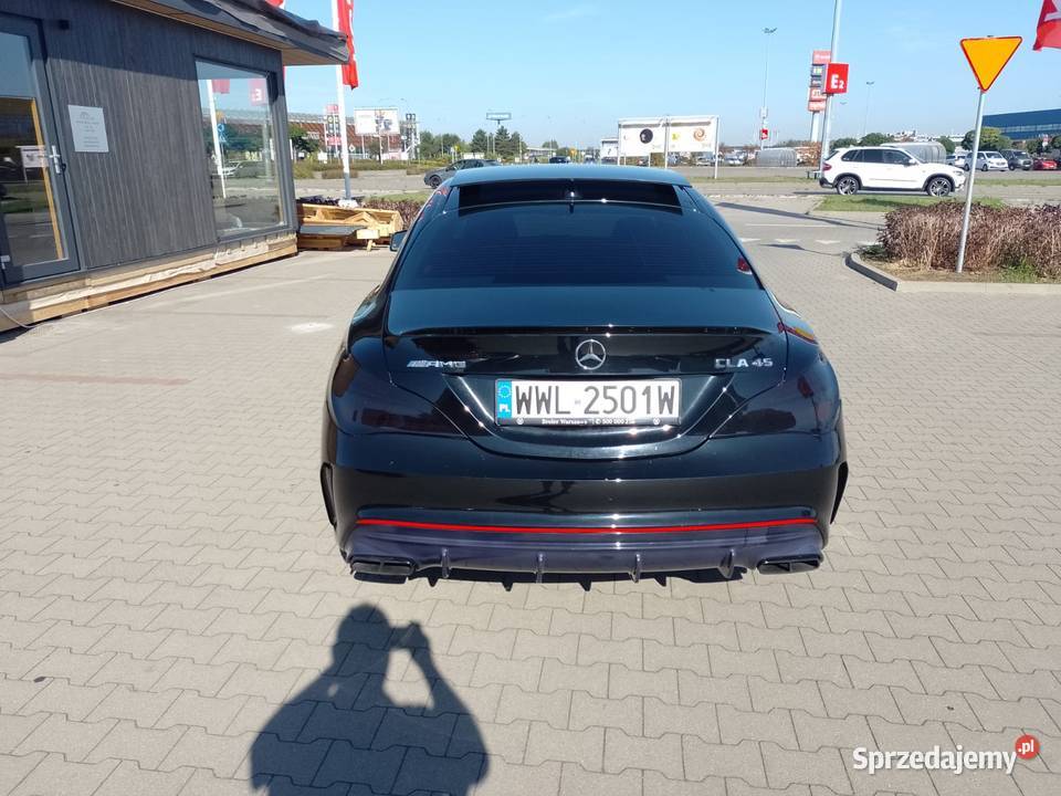 MercedesBenz CLA AMG 45 4Matic 381 2018r CLA Ząbki