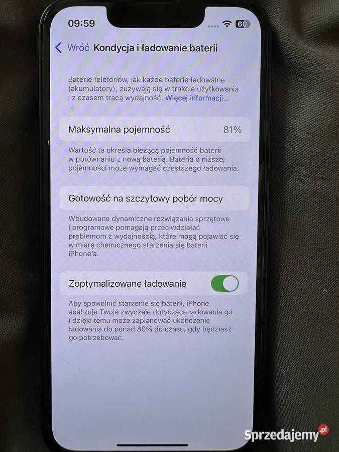 iPhone 13 mini midnight Wesoła