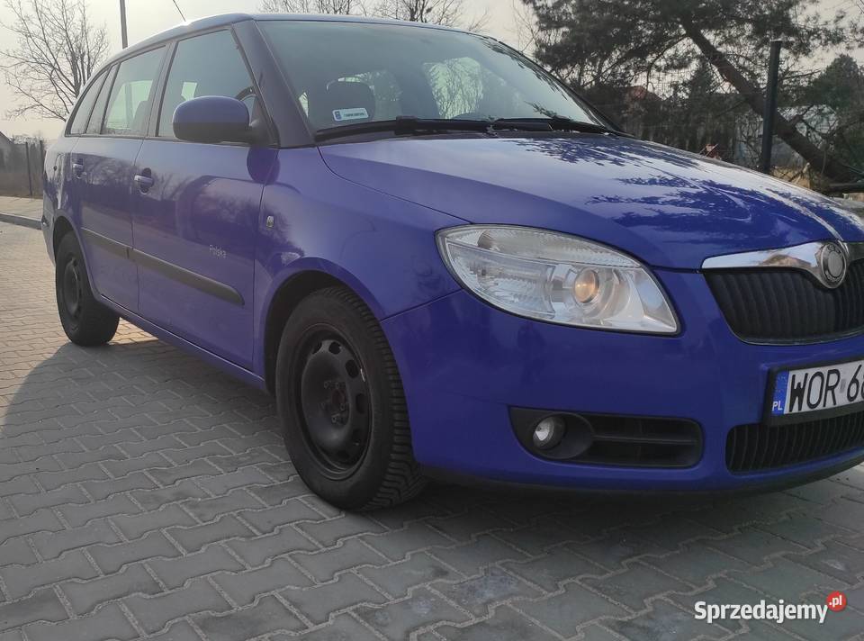 SKODA FABIA II KOMBI 19 TDI 105 2008 1896cm3 Ostrów Mazowiecka sprzedam