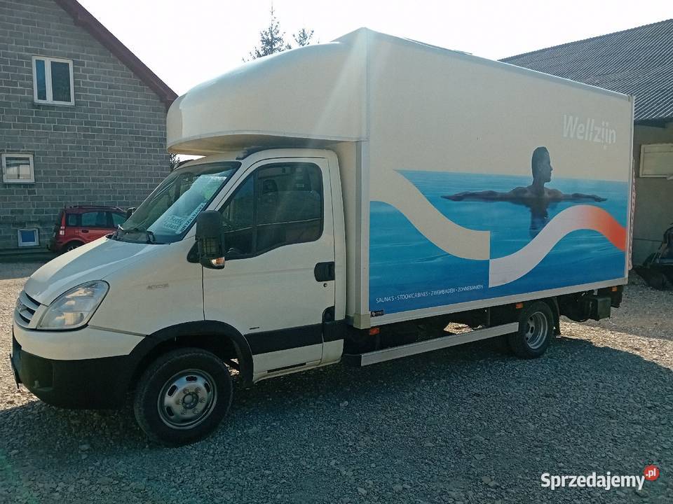 Iveco 40c15 kontener z windą Strzeżów Drugi sprzedam