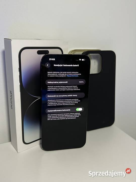 iPhone 14 Pro 128gb 100 Space Black Żary