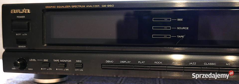 Korektor graficzny AIWA GE950 Pozostałe Przysucha sprzedam