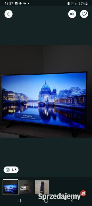Telewizor led Lg 55 wielkopolskie Kórnik sprzedam