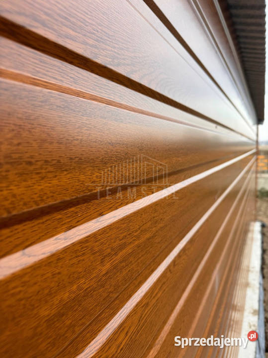 Garaż blaszany 5x6 m brama uchylna drzwi okno Kościerzyna