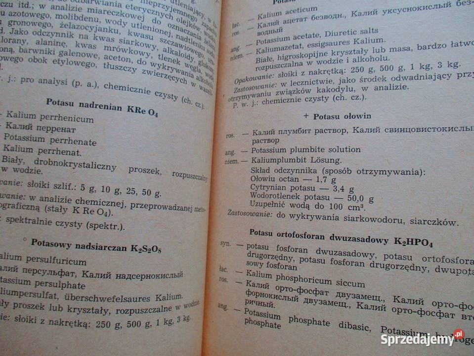 Informator odczynników i chemikalii łódzkie Łódź