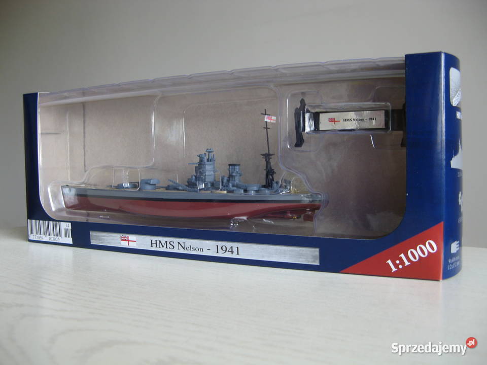 Brytyjski pancernik HMS Nelson 11000Nowy Poznań