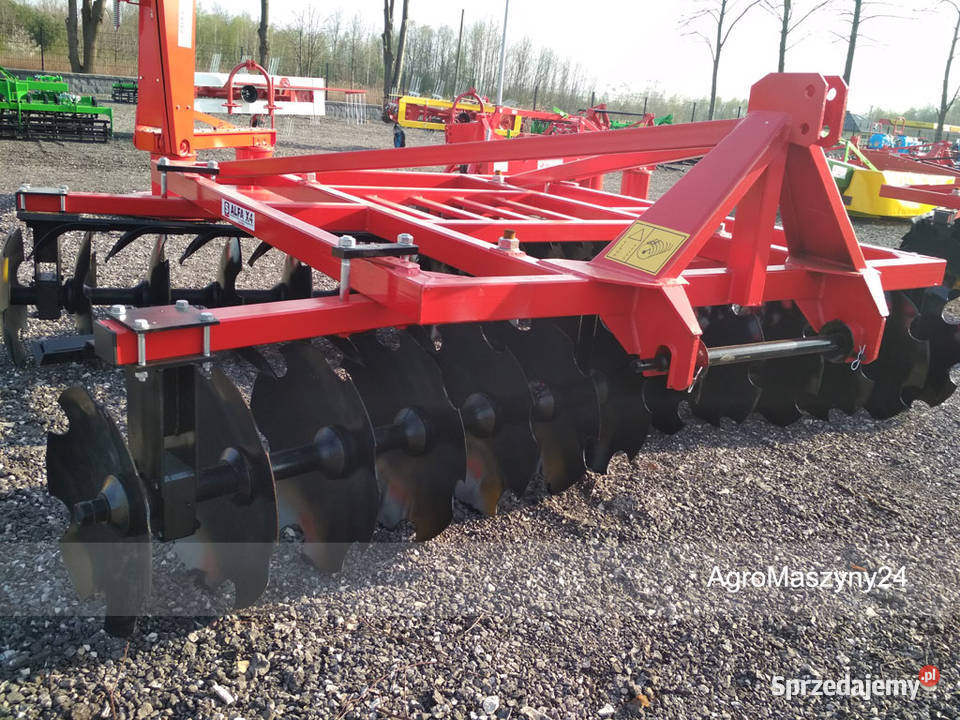 18 m 2x8 Brona talerzowa strumyk Transport nieuszkodzony świętokrzyskie Jędrzejów sprzedam