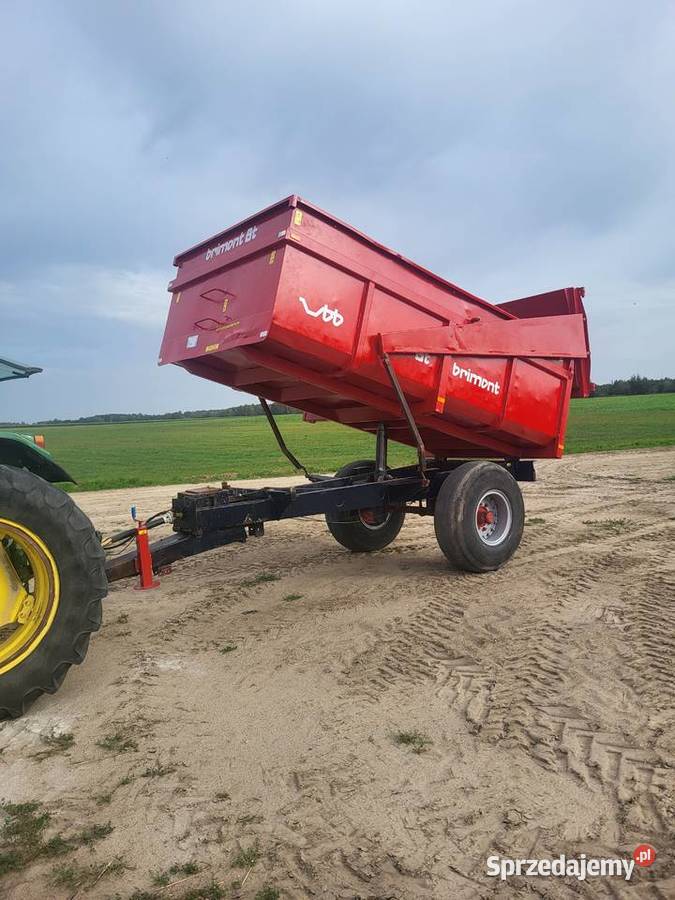 Przyczepa skorupowa Brimont 8 ton Chojewo