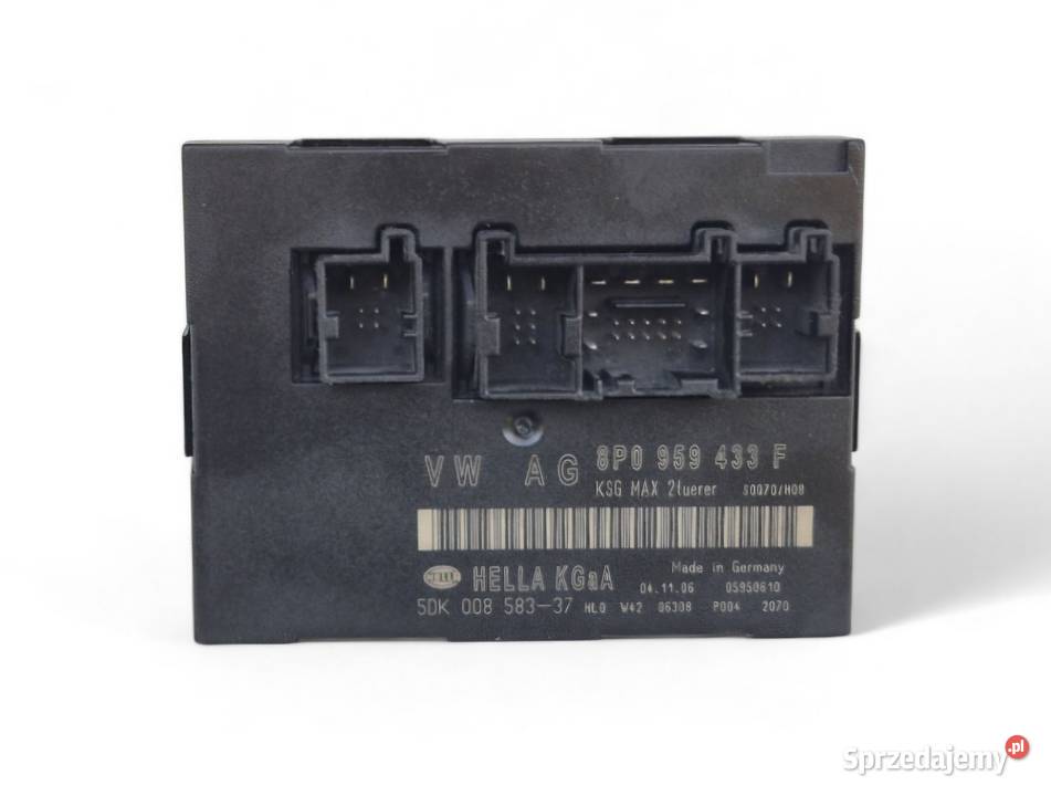 MODUŁ KOMFORTU AUDI A3 8P 8P0959433F 5DK 008 Działoszyce