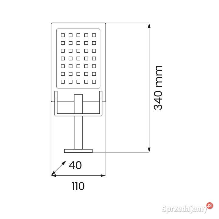 Lampa Solarna Adik 500LM 6500K IP44