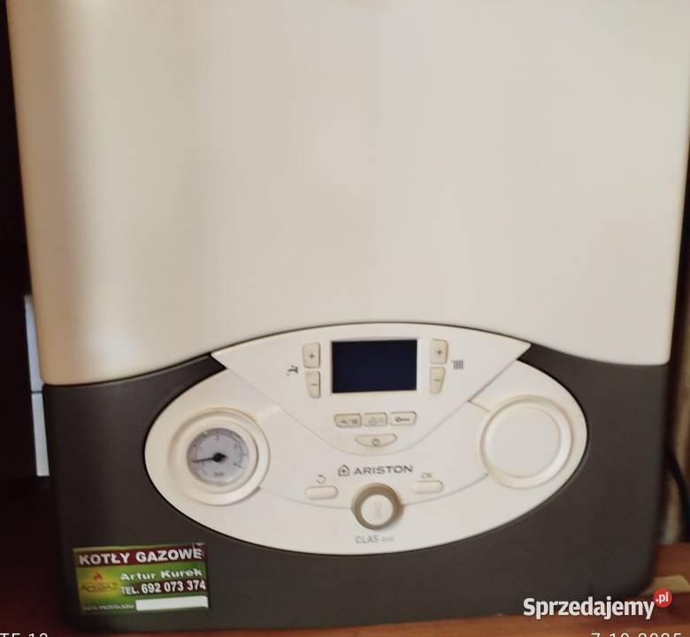 Dwufunkcyjny kocioł gazowy Ariston Clas Evo 24 Łuków