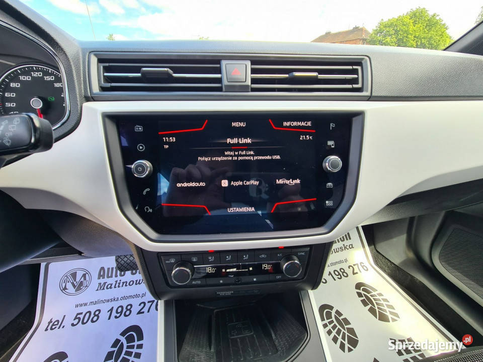 Seat Arona Automat Navi FullLed PDC Klimatronik wielkopolskie