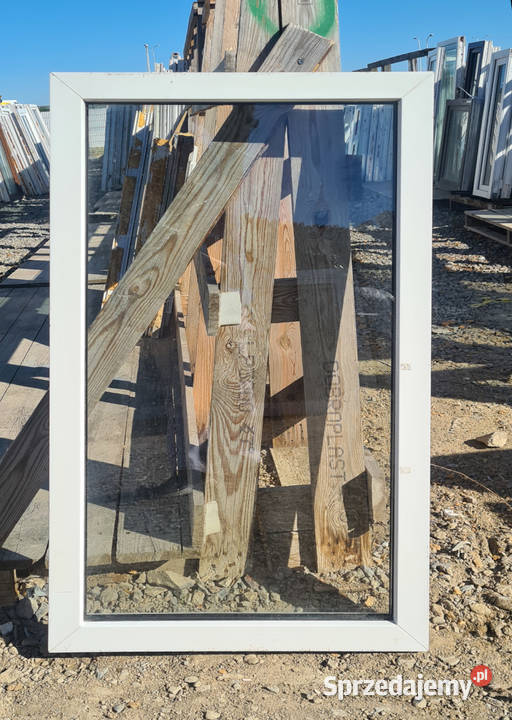 OKNA KacprzaK Witryna 62X115 FIX Używany PCV Siedlce