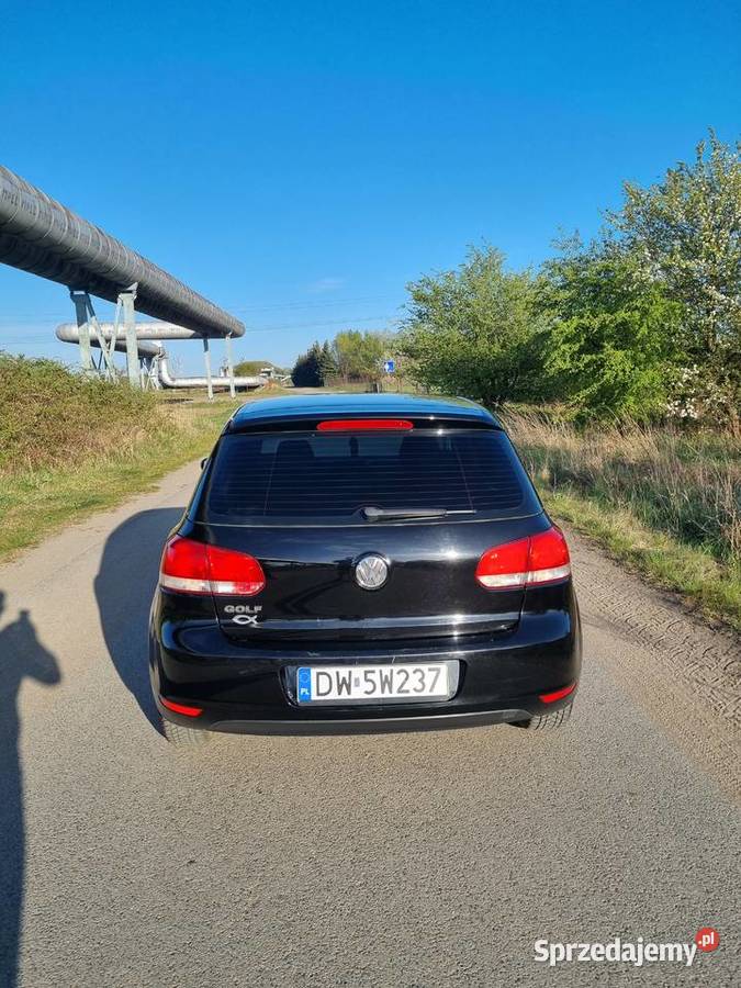 Volkswagen Golf VI 14 benzyna 2010 153 Rok produkcji 2010 Wrocław