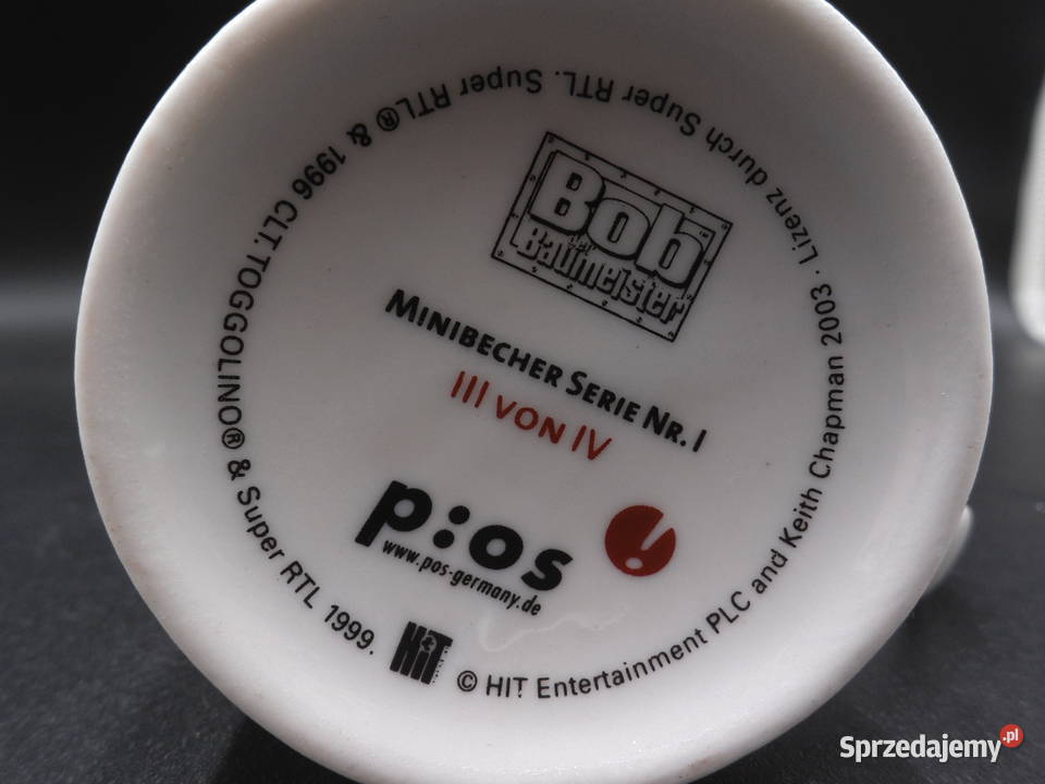 Porcelanowy kubek BOB BUDOWNICZY Raszków