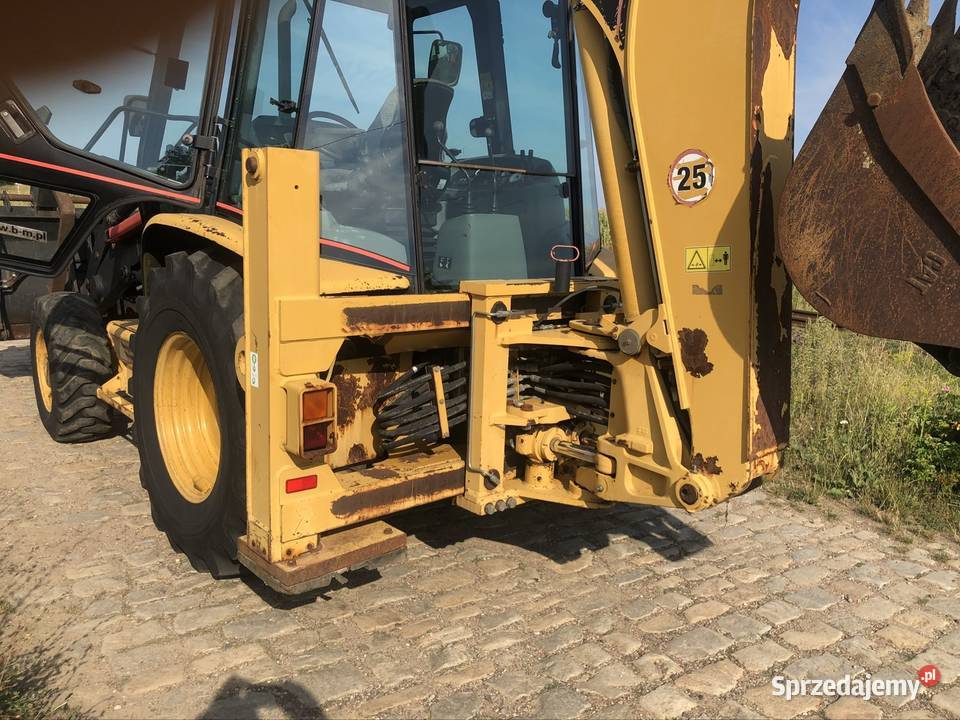 Koparkoładowarka cat 428D Strykowo