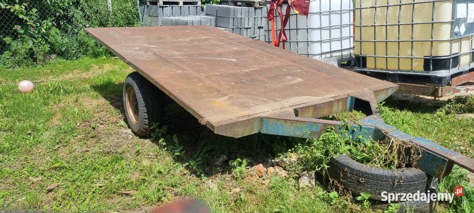 Przyczepa laweta rolnicza sadownicza 4 tony Stryków
