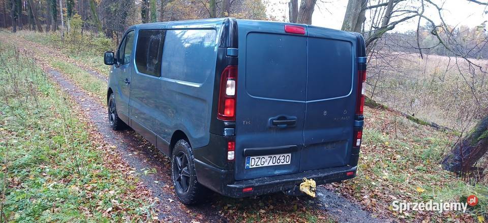 Renault Trafic 16 145 Long doka dubelkabina homologacja na ciężarowe dolnośląskie Bolesławiec