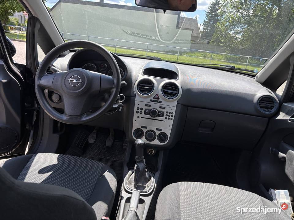 Opel Corsa lpg Rok produkcji 2008 świętokrzyskie Jędrzejów