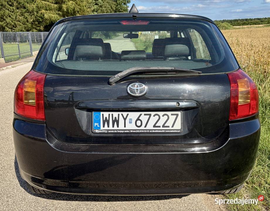 Toyota Corolla Wyposażenie Bez korozji VAT marża