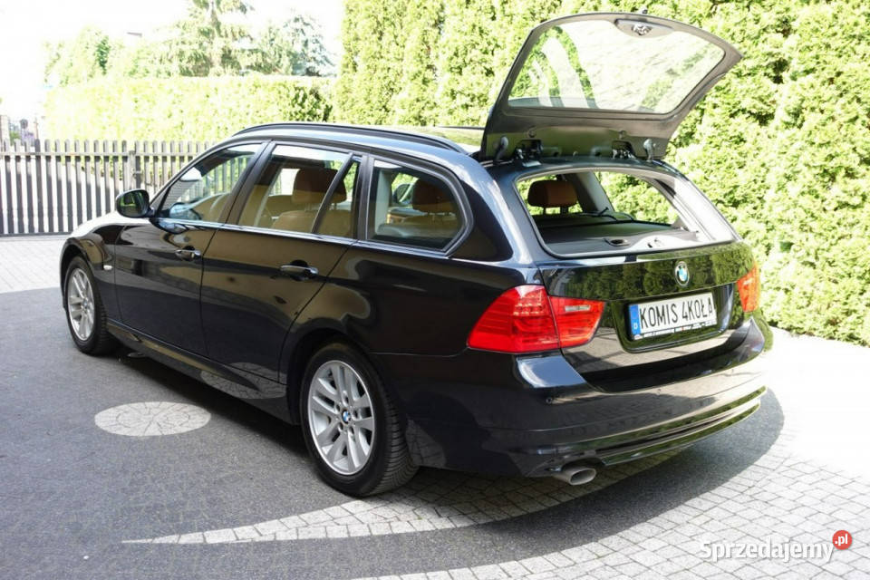 BMW 318 Lift Skóry Navi Serwis Automat GWARANCJA podgrzewane fotele Płońsk sprzedam