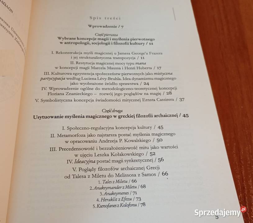 Magiczne źródło filozofii greckiej Dorota ISBN 8391921409 Gdańsk
