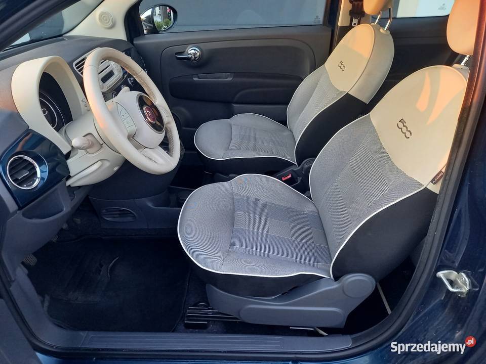Fiat 500 12 8V Lounge Udokumentowany przebieg Gutowo Małe