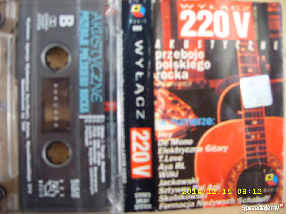 Skladanka kaseta WYLACZ 200 VAKUSTYCZNIE