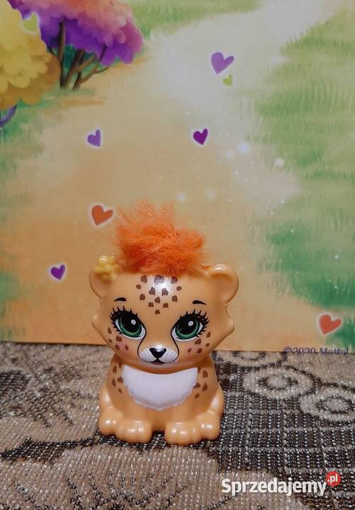 Lalka Enchantimals Cherish Cheetah z pupilem Zabrzeg