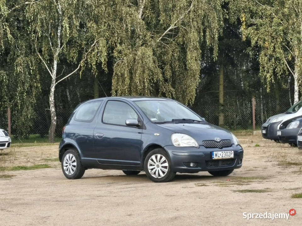 Toyota Yaris 2004r 13 Benzyna 5 Drzwi mazowieckie Warszawa