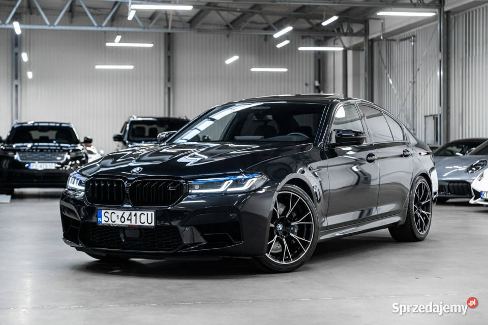 BMW M5 Competition FV 23 Bezwypadkowe Pierwszy serwisowany w ASO sprzedam