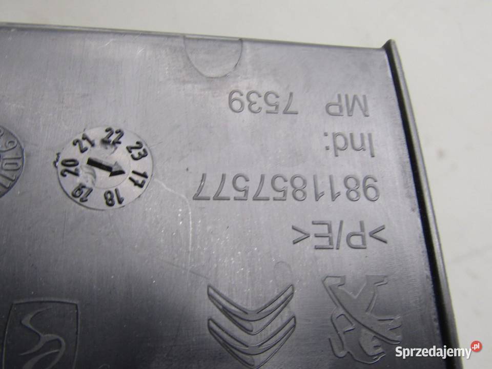 OSŁONA NAKŁADKA PROGU BAGAŻNIKA TYŁ CITROEN C3