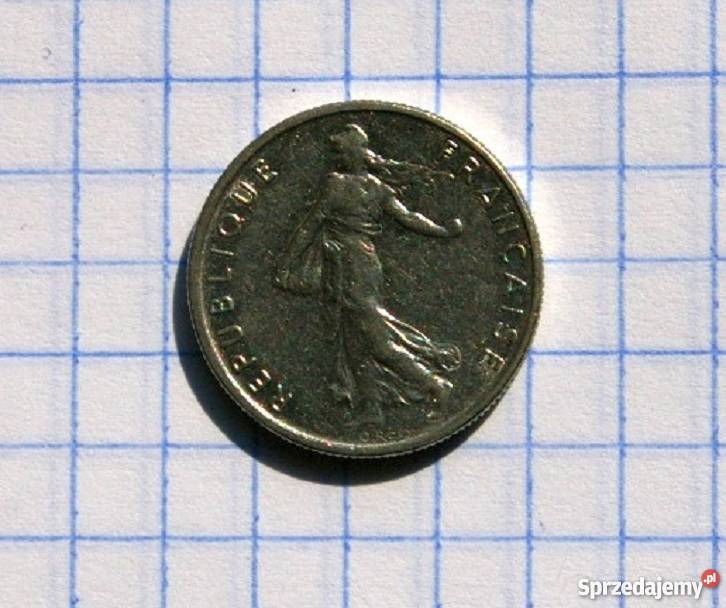 12 FRANKA PÓŁ FRANKA 1970 FRANCJA Piszczac